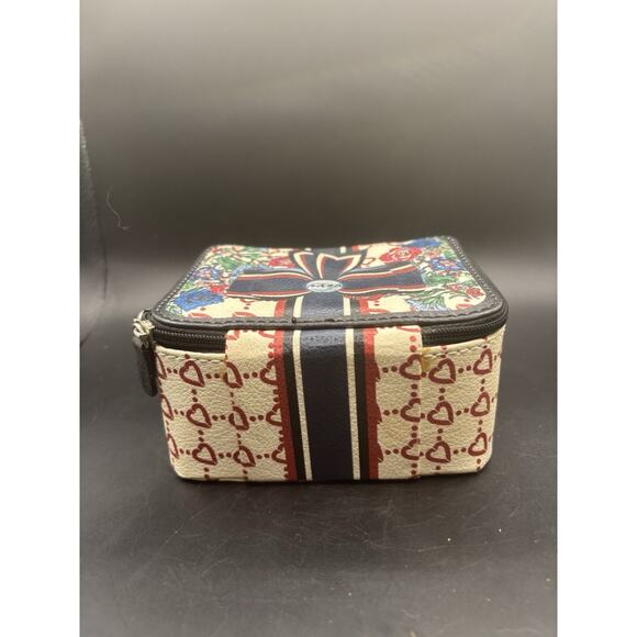 Brighton SOFT CASE TRAVEL JEWELRY Ring BOX ZIPPER BE YOUR KIND OF BEAUTIFUL! - Picture 4 of 6